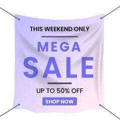 Custom Size Vinyl Banner